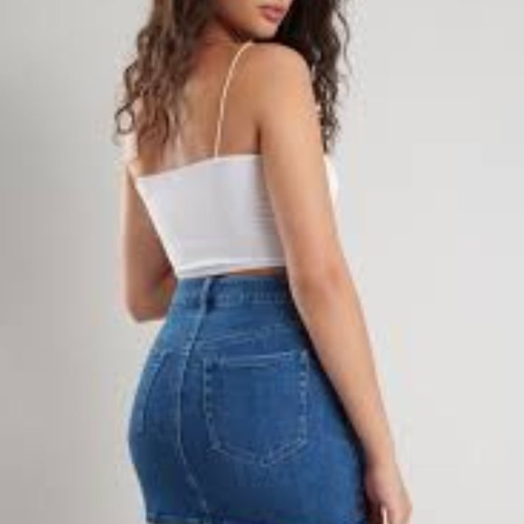 High Waisted Mini-Skirt - Picture 4 of 4